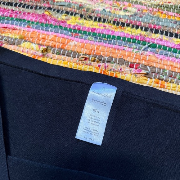 The Peanutshell Bando Belly Band – Black M/L - Picture 3 of 3